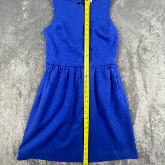 J. Crew Vibrant Blue Mini Dress‎ - Picture 7 of 12